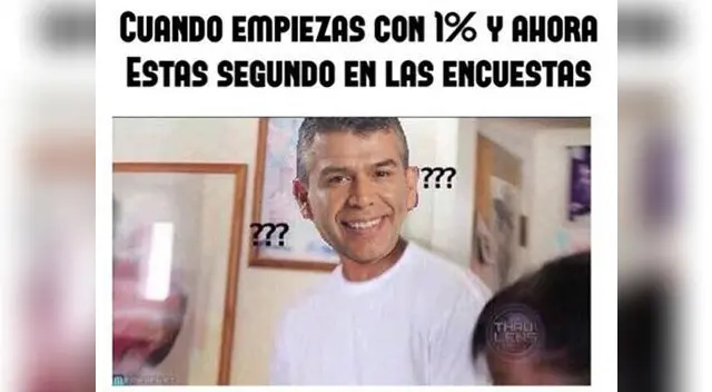Julio Guzmán protagonista memes tras remontada en encuesta electoral. Julio Guzmán protagonista memes tras remontada en encuesta electoral.
