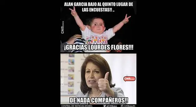 Y ahora le echan la culpa a Lourdes Flores por malos resultados de Alan García. Y ahora le echan la culpa a Lourdes Flores por malos resultados de Alan García.