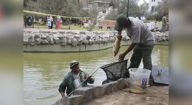 Tras el envenenamiento de los peces en la laguna de San Isidro restituirán las aguas para los animales. Tras el envenenamiento de los peces en la laguna de San Isidro restituirán las aguas para los animales.