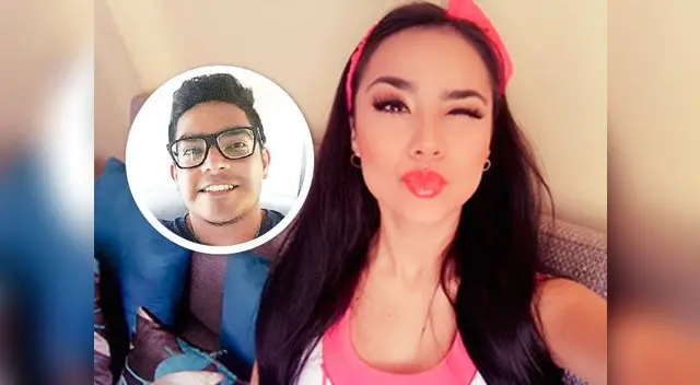 Bella joven lo tiene loquito. Bella joven lo tiene loquito.