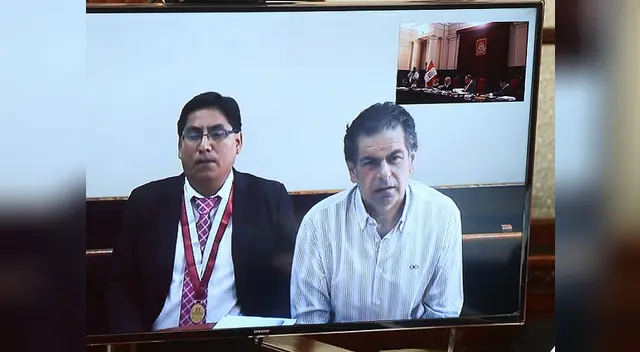 Empresario se defendió vía teleconferencia