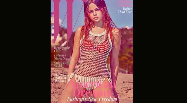 Selena Gomez en la última edición de la revista 'W'. Selena Gomez en la última edición de la revista 'W'.