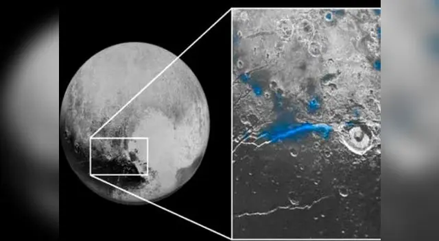 Existe más hielo en Plutón, según la NASA.