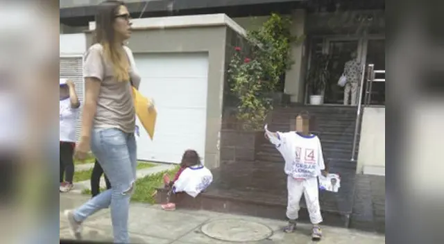 Cibernautas captaron inusual acto en plena vía pública. Cibernautas captaron inusual acto en plena vía pública.