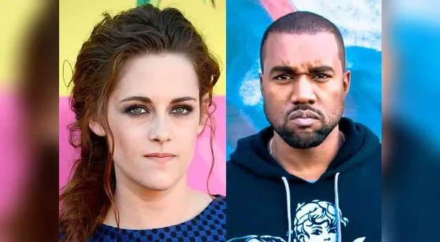 Kristen Stewart y Kanye West.