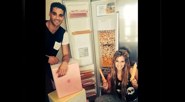 Guty Carrera y Alejandra Baigorria aprovechan así el verano. Guty Carrera y Alejandra Baigorria aprovechan así el verano.