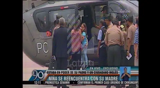 El reencuentro más emotivo entre una madre y su hija.