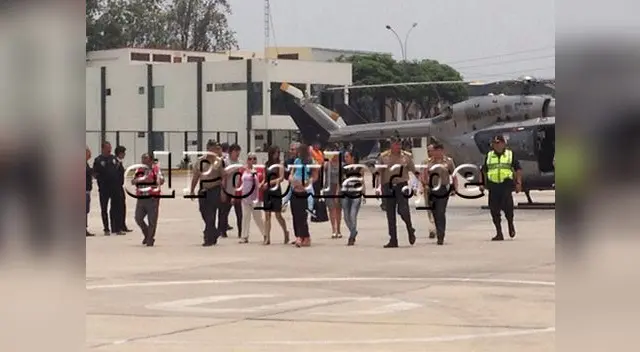 Rosa Chacón se reencuentra con su hija Adriana.