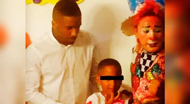 Foquita Farfán no se separó de sus críos. Foquita Farfán no se separó de sus críos.