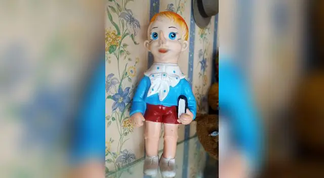 Muñeco 'Pinocho' de plástico.