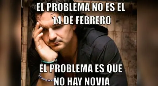 San Valentín: usuarios se burlan del día del amor con estos memes.