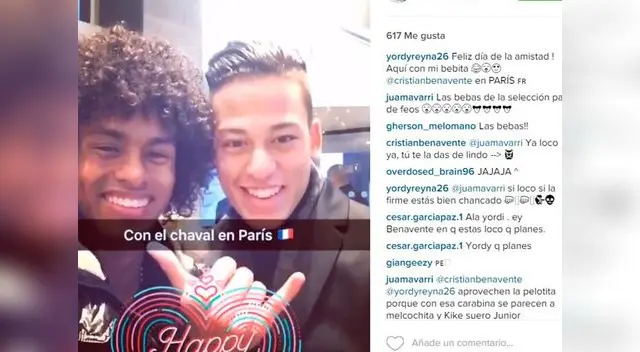 Foto de la divertida conversación. 