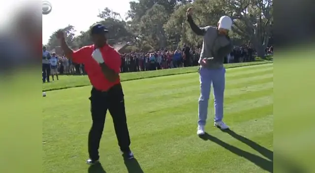 Así celebró el cantante ante el asombro de sus seguidores.