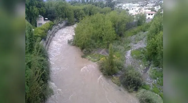 Los cultivos se verán afectados ante un futuro desborde. Los cultivos se verán afectados ante un futuro desborde.
