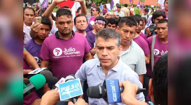 Julio Guzmán espera que fallo del Jurado Nacional de Elecciones sea neutral y favorable. Julio Guzmán espera que fallo del Jurado Nacional de Elecciones sea neutral y favorable.