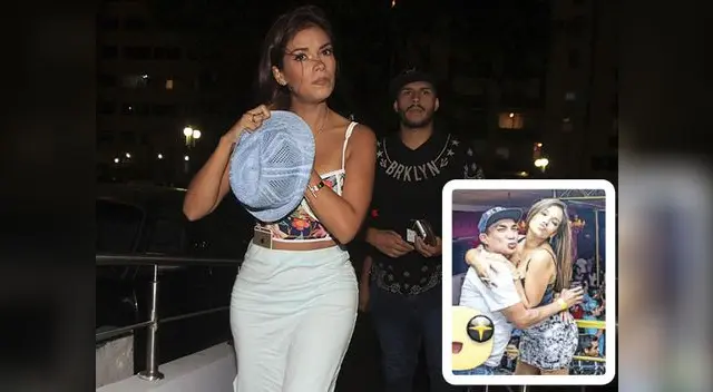 Reapareció más fresca que una lechuga.