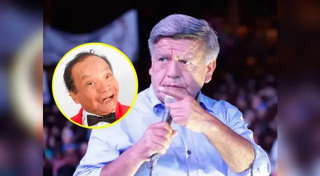 César Acuña, víctima de los chistes de Melcochita.