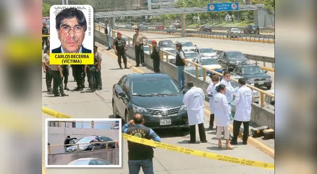 El auto que fue baleado por los marcas, que se llevaron fajo de dólares El auto que fue baleado por los marcas, que se llevaron fajo de dólares