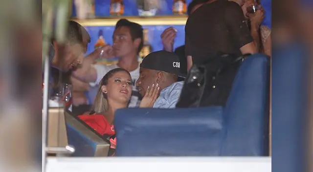 Yahaira Plasencia y Jefferson Farfán, inseparables. Yahaira Plasencia y Jefferson Farfán, inseparables.