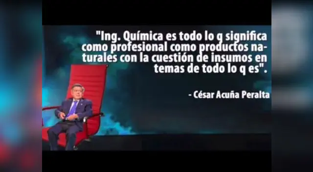 César Acuña fue víctima de los cibernautas.