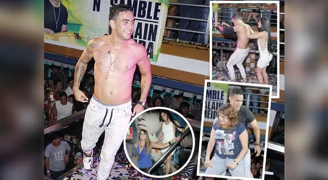 Le gritaron Foquita durante el show.