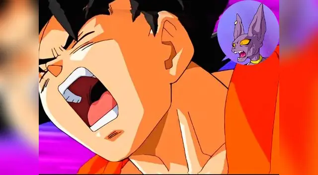 Goku está en problemas con el nuevo rival en el torneo. 