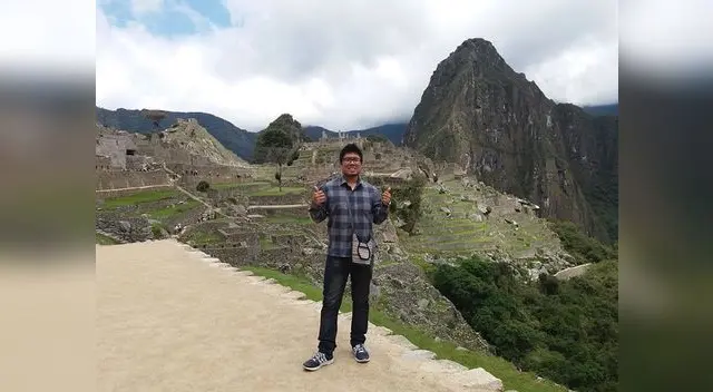 Víctima en un reciente viaje. 