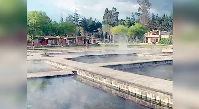 Los Baños del Inca. Los Baños del Inca.