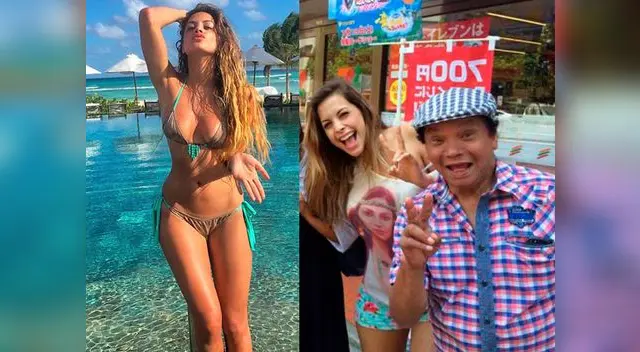 Comediante a favor de modelo.