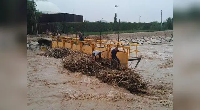 Gran preocupación por incremento de caudal del río Lurín.