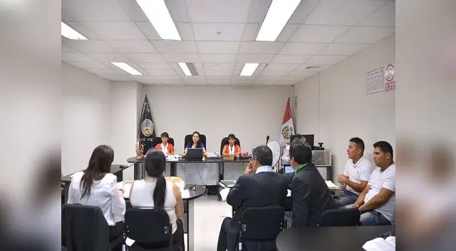 El Juzgado Colegiado Penal de Lima leen la condena contra los delincuentes