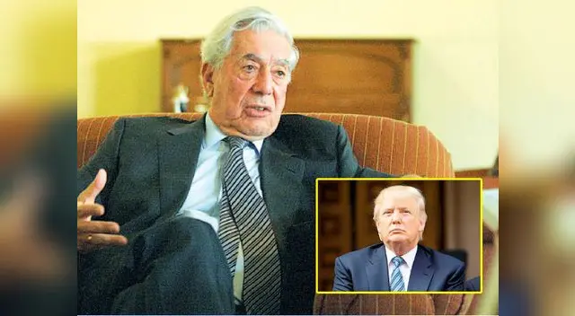 El escritor peruano fue claro y directo contra polémico personaje norteamericano