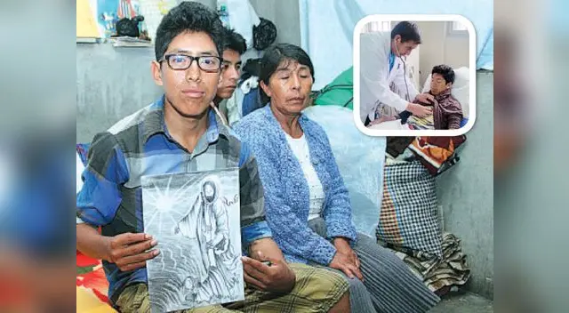 Joven huancavelicano espera que autoridades lo ayuden para entrar a lista de espera Joven huancavelicano espera que autoridades lo ayuden para entrar a lista de espera