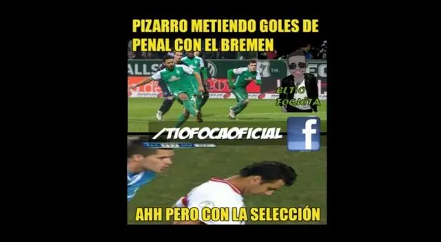 Meme de Claudio Pizarro Meme de Claudio Pizarro