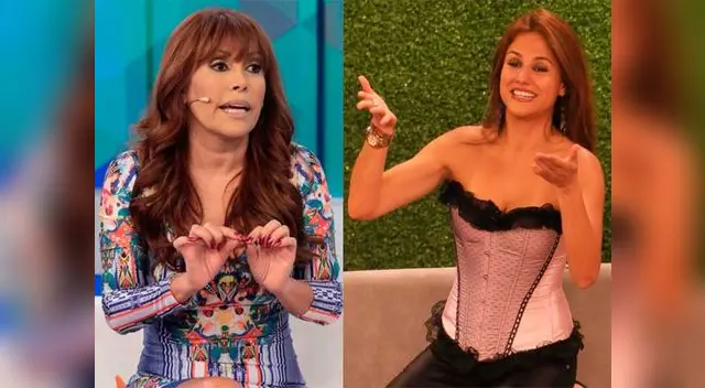 Magaly Medina vs Mónica Hoyos. Magaly Medina vs Mónica Hoyos.