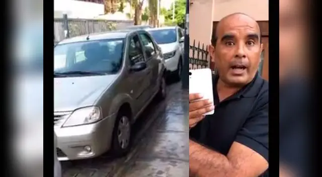 Hombre aseguraba que auto obstruía el frontis de su casa Hombre aseguraba que auto obstruía el frontis de su casa