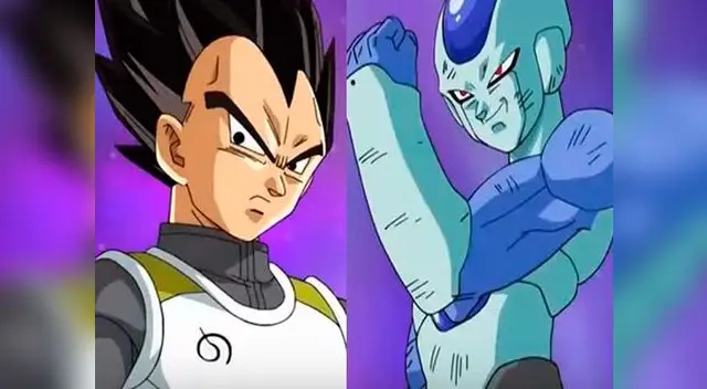 Vegeta vs Freezer en Dragon Ball Super. Vegeta vs Freezer en Dragon Ball Super.