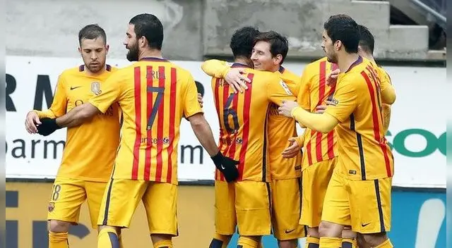 Victoria del Barcelona por 4-0 ante el Eibar 