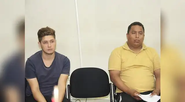 Argentino Juan Manuel Salinas al lado de su cómplice, el ex militar Carlos Yacila Gallardo. Argentino Juan Manuel Salinas al lado de su cómplice, el ex militar Carlos Yacila Gallardo.