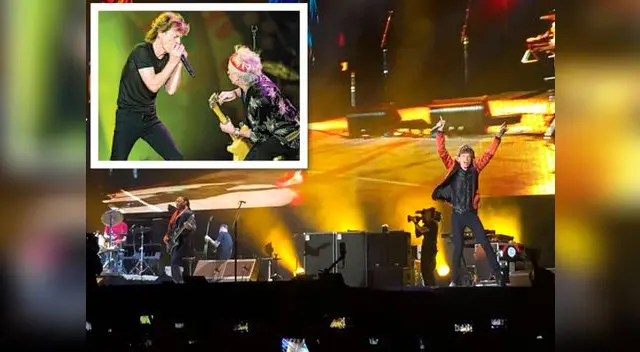 Mick Jagger y compañía causaron furor durante su presentación en Lima. Mick Jagger y compañía causaron furor durante su presentación en Lima.