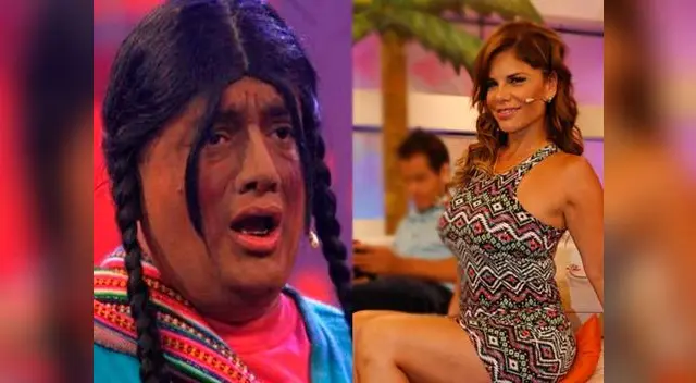 Sandra Arana tuvo lapsus en vivo. Sandra Arana tuvo lapsus en vivo.