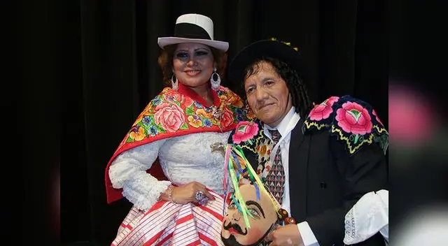Amanda Portales y Eusebio 'Chato' Grados.