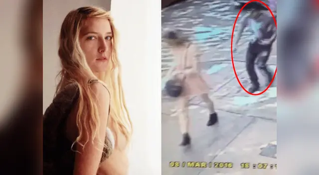 La mujer fue atacada en plena vía pública.