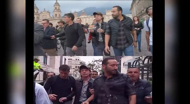 Paseando por las calles de Bogotá.