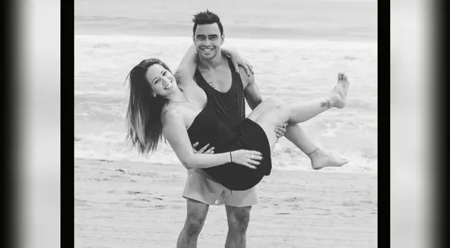 Diego Chávarri y Melissa Klug. Diego Chávarri y Melissa Klug.