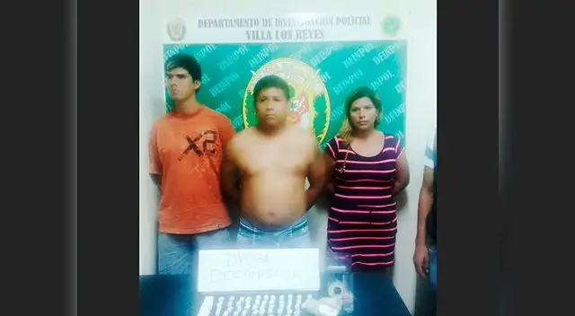 Detenidos tenían en su vivienda ketes de PBC.