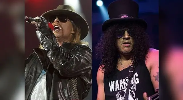 Slash y Axl estarían en Lima por primera vez juntos.