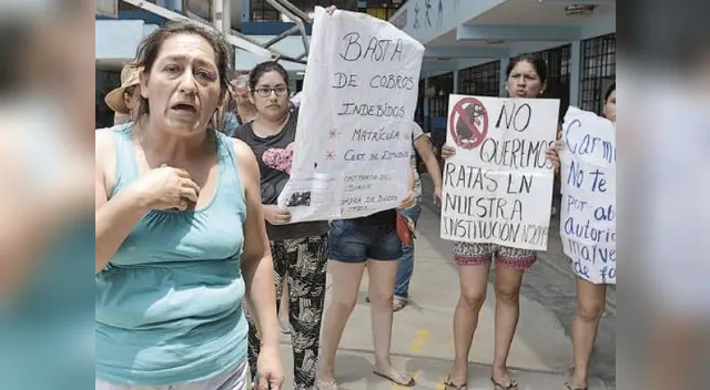 Padres no depondrán su medida de lucha hasta que se aplique sanción a directora.