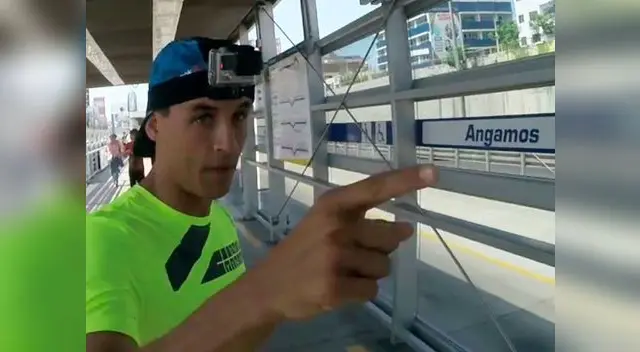 Puso a prueba su destreza física Puso a prueba su destreza física