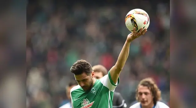El tanto de su nueva marca lo hizo de penal en el empate 1-1 con el Mainz.  